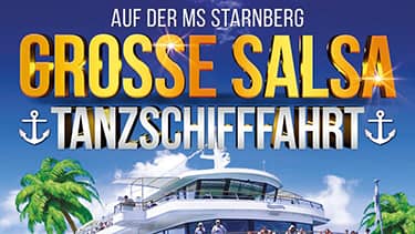 Große SALSA-Tanzschifffahrt Starnberg 2025